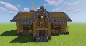 thumbnail for C&C large oak house, gable roof (5 bed)