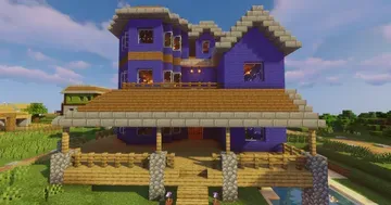thumbnail for Blue Victorian House