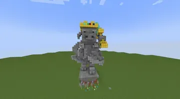 thumbnail for Technoblade statue