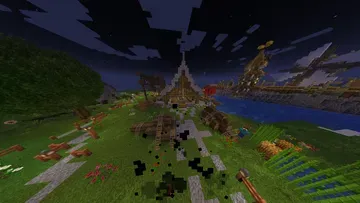 thumbnail for Lumbermill with small boat