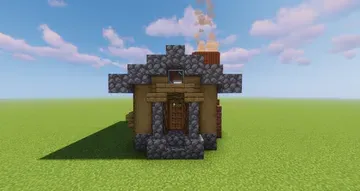 thumbnail for C&C Small oak house, low gable roof (2 bed)