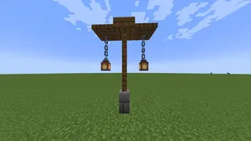 thumbnail for simple medieval lamp post