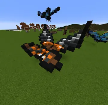 thumbnail for butterfly orrange black white