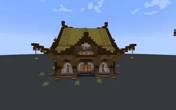 thumbnail for Japanese bamboo style house