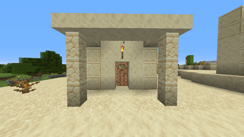 thumbnail for Sandstone Hut w/porch