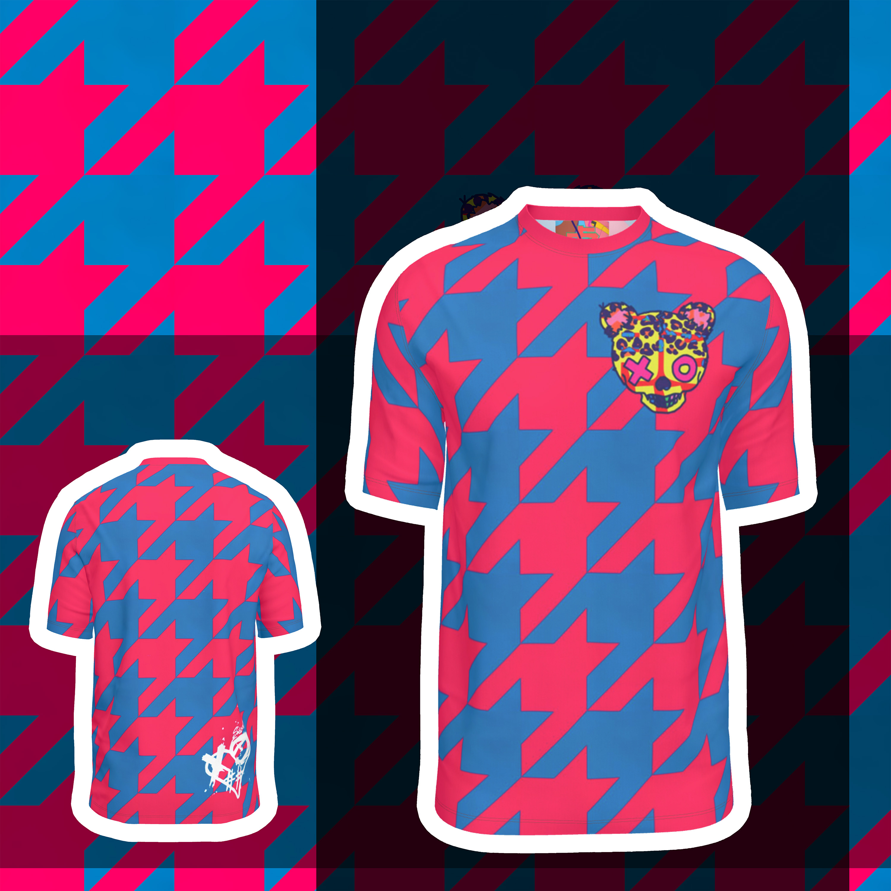 GEIST: TEE - HOUNDSTOOTH XO