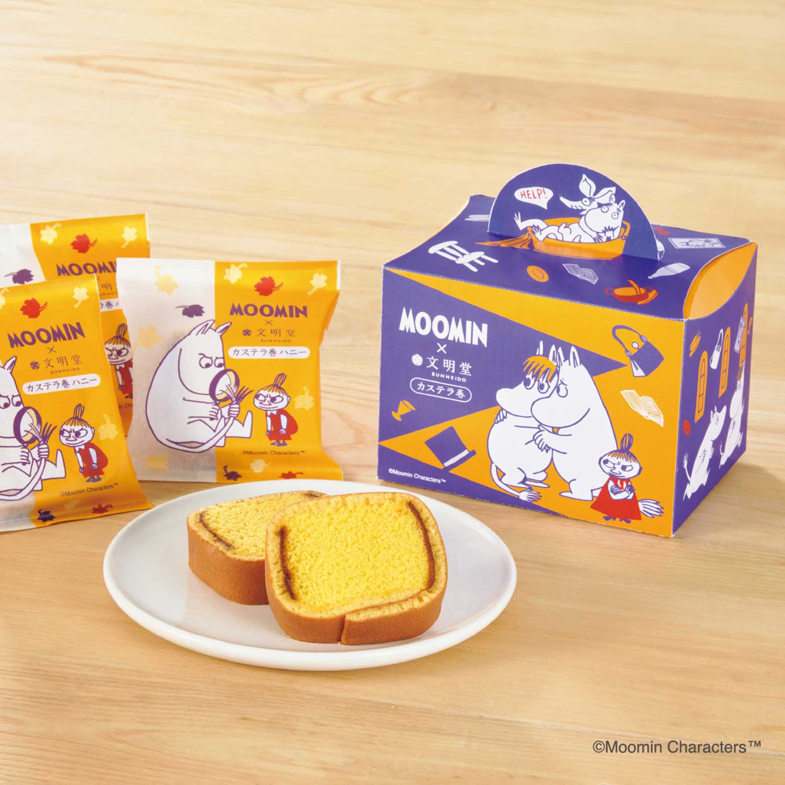ムーミン カステラ巻ハニー5個入/5個入/カステラ巻ハニー