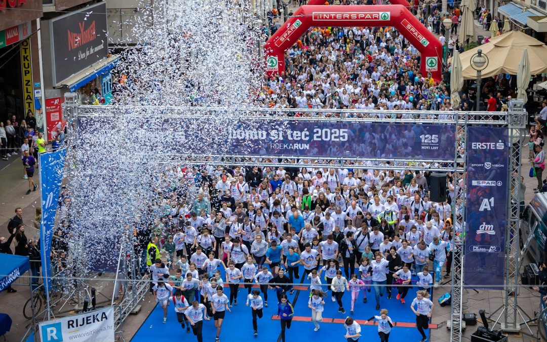 Utrke Homo si teć – Rijeka Run okupile više od 15 tisuća ljudi