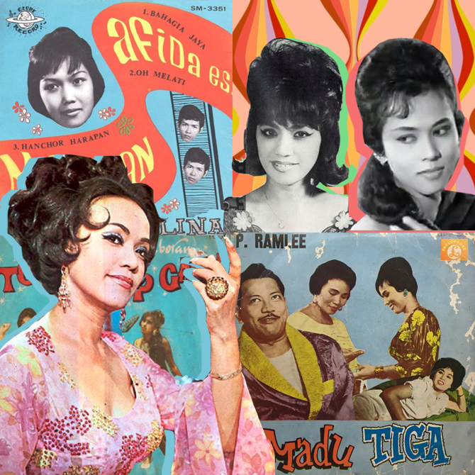 malaysian beauty trends 1960s