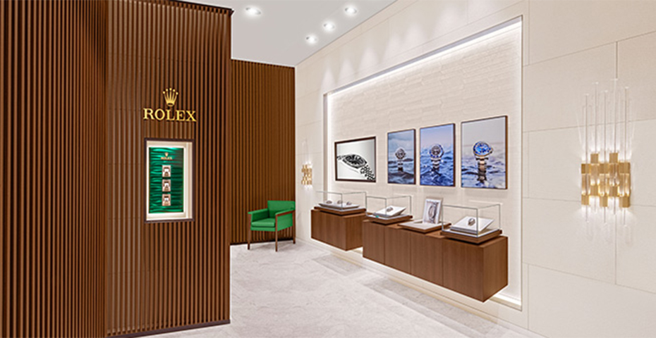 Enter the newly redesigned Rolex boutique at The Starhill, Kuala Lumpur
