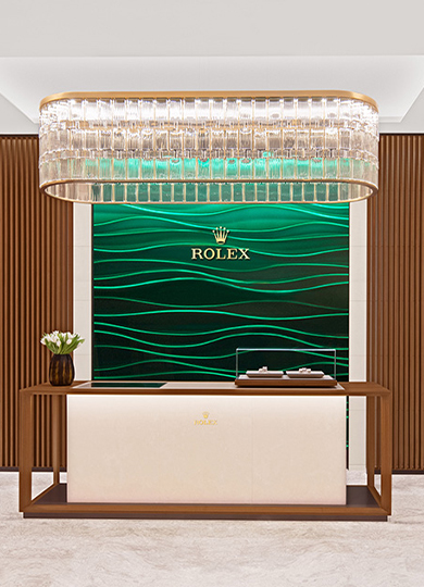 Enter the newly redesigned Rolex boutique at The Starhill, Kuala Lumpur