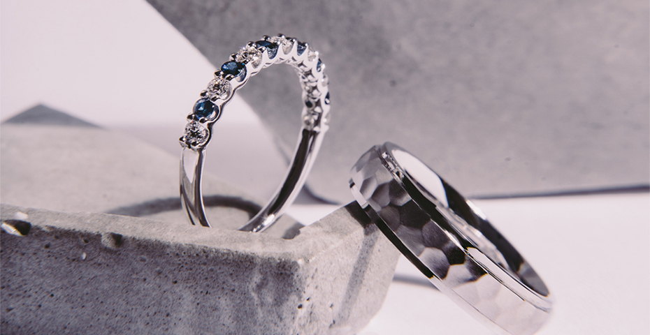 WEDDING / ENGAGEMENT RINGS SET for her & him