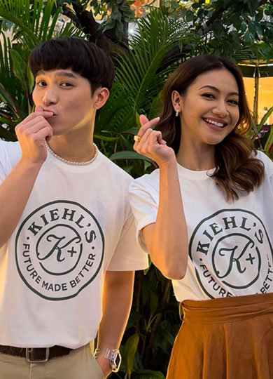 Exclusive: Daiyan Trisha and Sean Lee on their new Kiehl’s campaign, ‘Future Made Better’