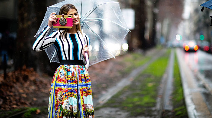 Milan Fashion Week AW16 Street Style Day 5: Crazy colours