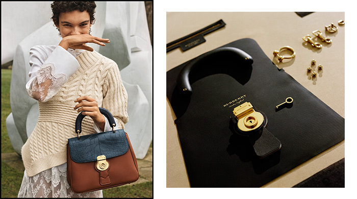 Burberry reinterprets timelessness with its new bag collection, the DK88 |  BURO.