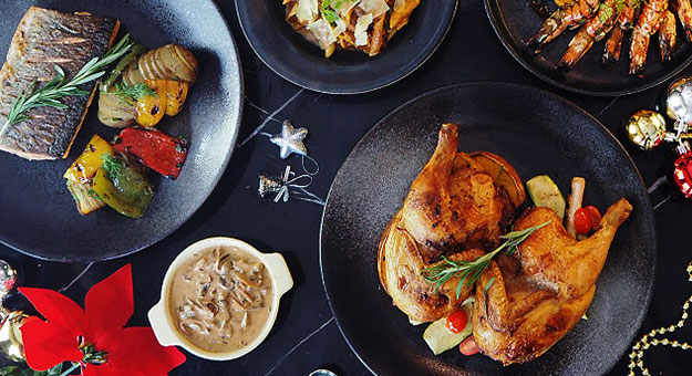 The Christmas menu at Define:Food is both joyful and flavourful