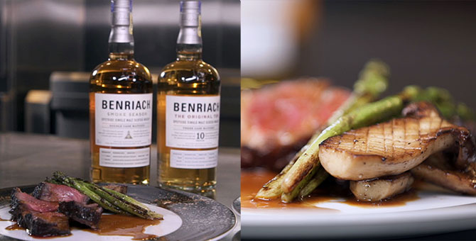 Cooking with whisky: Simple recipes to try at home with Benriach