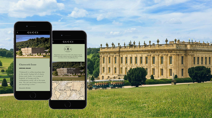 You can look at the world through the eyes of Gucci with this new app