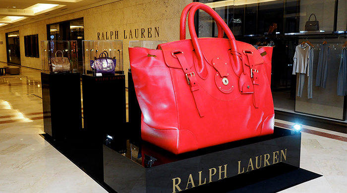 Ralph Lauren’s Giant Ricky Bag exhibition arrives at KLCC