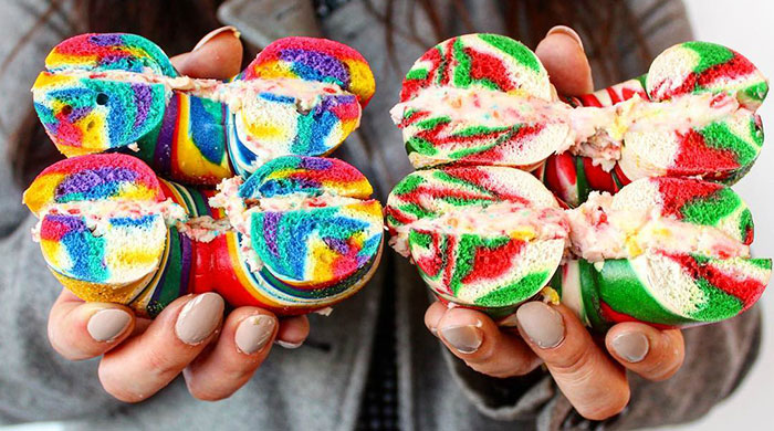 #InstaLove: Christmas bagels and unicorn hot chocolate now exist