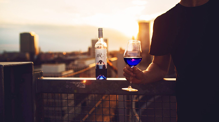 Love it or hate it: The world’s first blue wine