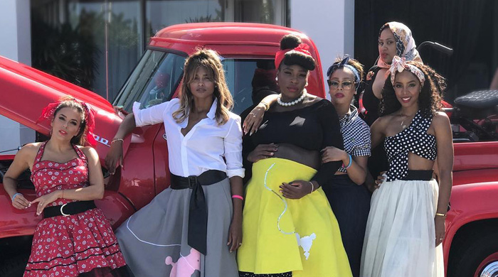 Here’s a peek inside Serena William’s totally ace baby shower