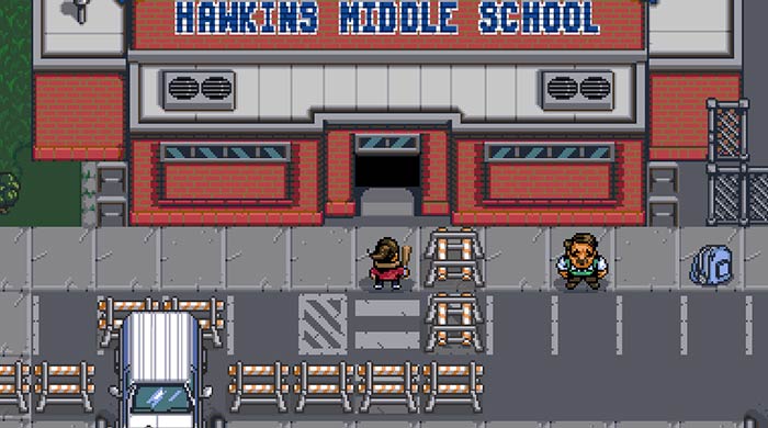 Dive into nostalgia with Stranger Thing’s 8-bit mobile game