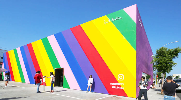 Instagram kicks off Pride Month with first rainbow wall in L.A.