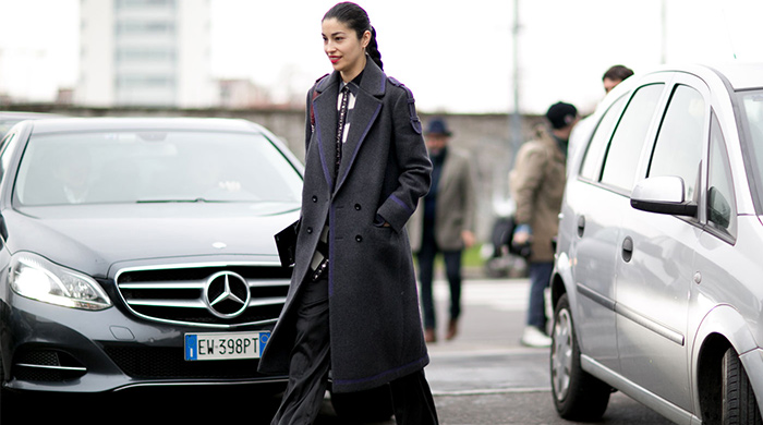 Milan Fashion Week AW16 Street Style Day 4: Calf-skimming outerwear