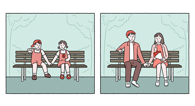 Which of these (cute) Valentine illustrations do you relate to?