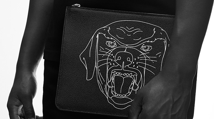Givenchy’s iconic Rottweiler print is given a graphic makeover