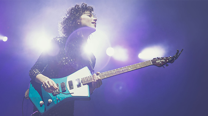 St. Vincent designs a guitar for women