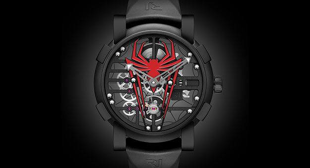 Romain Jerome takes on great responsibility with the RJ x Spider-Man timepiece