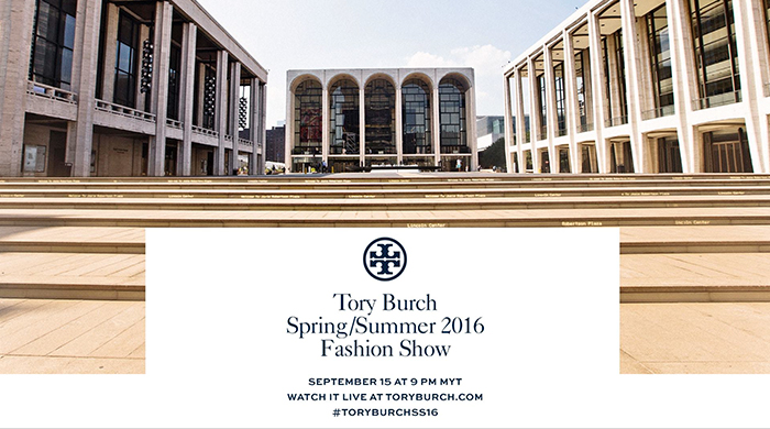 NYFW SS16: Watch the Tory Burch SS16 live stream here