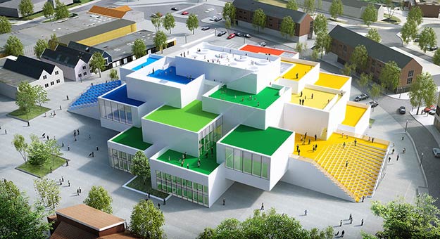 Inside the new Lego House in Denmark