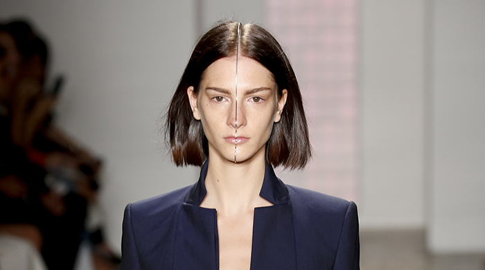 NYFW SS16 Day 3: Messy bangs and symmetrical beauty