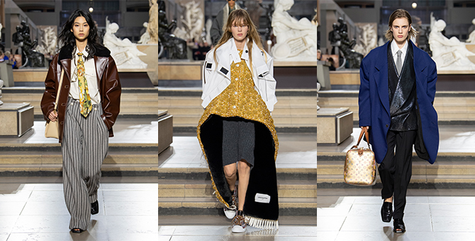 Louis Vuitton AW22 collection in photos