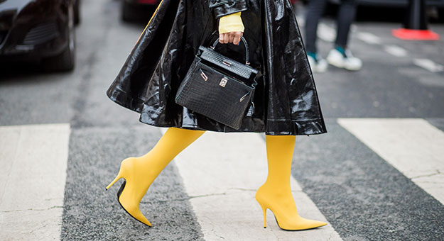 Word has it on the streets of Paris that yellow is the new millennial pink