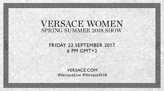 Watch the Versace SS18 livestream here