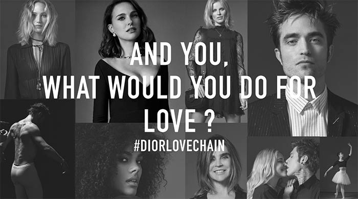 4 Easy steps to join the Dior Love Chain charity initiative