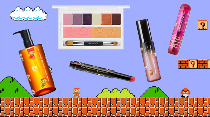 Shu Uemura collaborates with Super Mario on a holiday collection