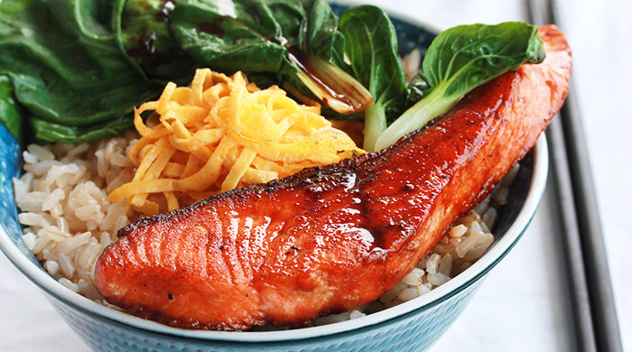Let’s cook: Teriyaki salmon bowl recipe