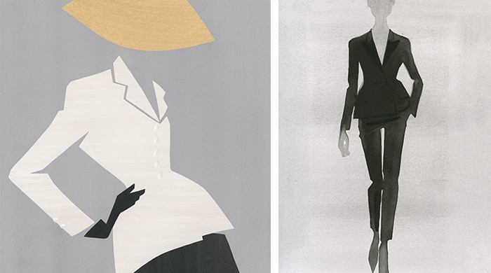 See the beauty of Dior through the brushstrokes of Mats Gustafson