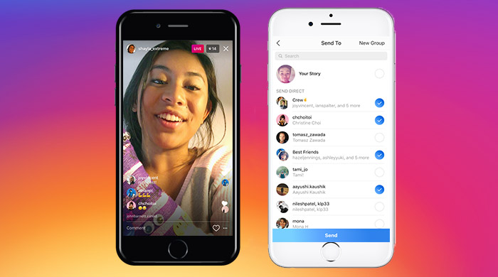 Instagram introduces live video and a Snapchat-like feature (and how to use them)