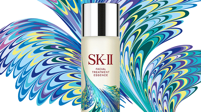 SK-II unveils a Suminagashi-inspired design for its bestseller
