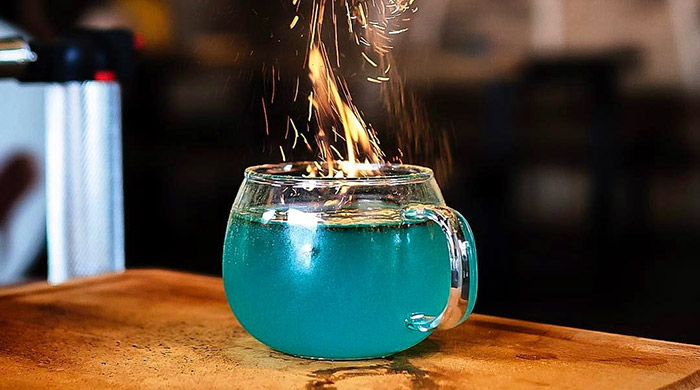 #InstaLove: This ‘Goblet of Fire’ cocktail from a Harry Potter themed cafe in Singapore