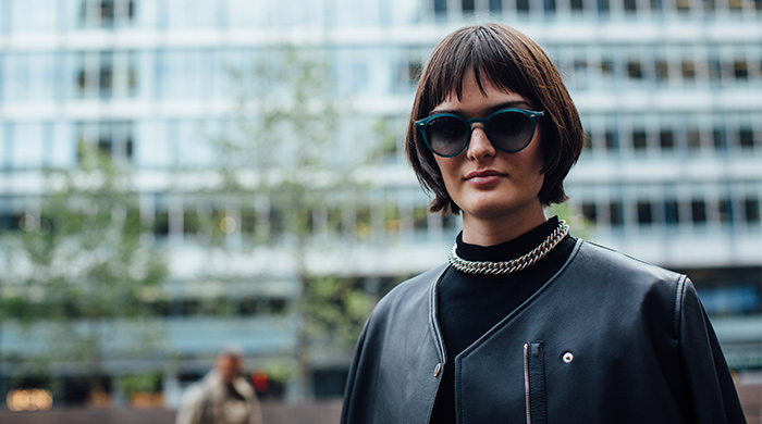 Pulling off short hair the fashion-forward way, spotted at LFW SS18