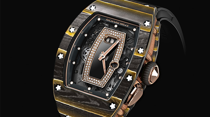 Richard Mille and NTPT introduces gold with composite materials in two timepieces