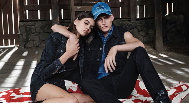 Kaia and Presley Gerber are the new faces of Calvin Klein’s latest campaign