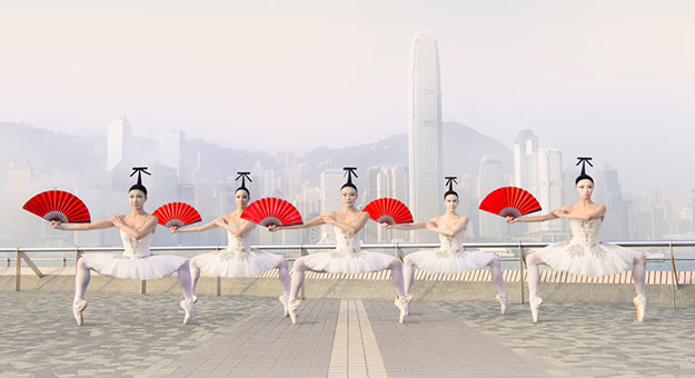 See the Hong Kong Ballet pop on your screen in these striking images